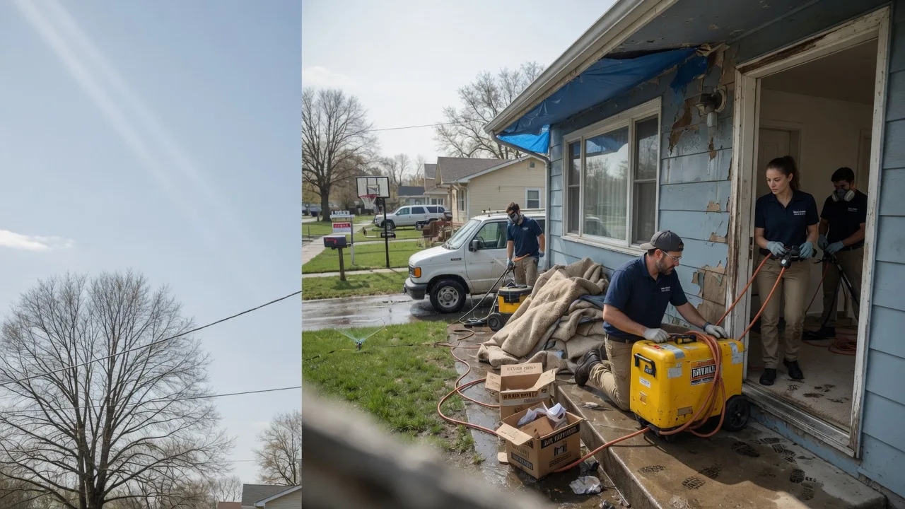 Basement Flood Cleanup in Moore, ID near me